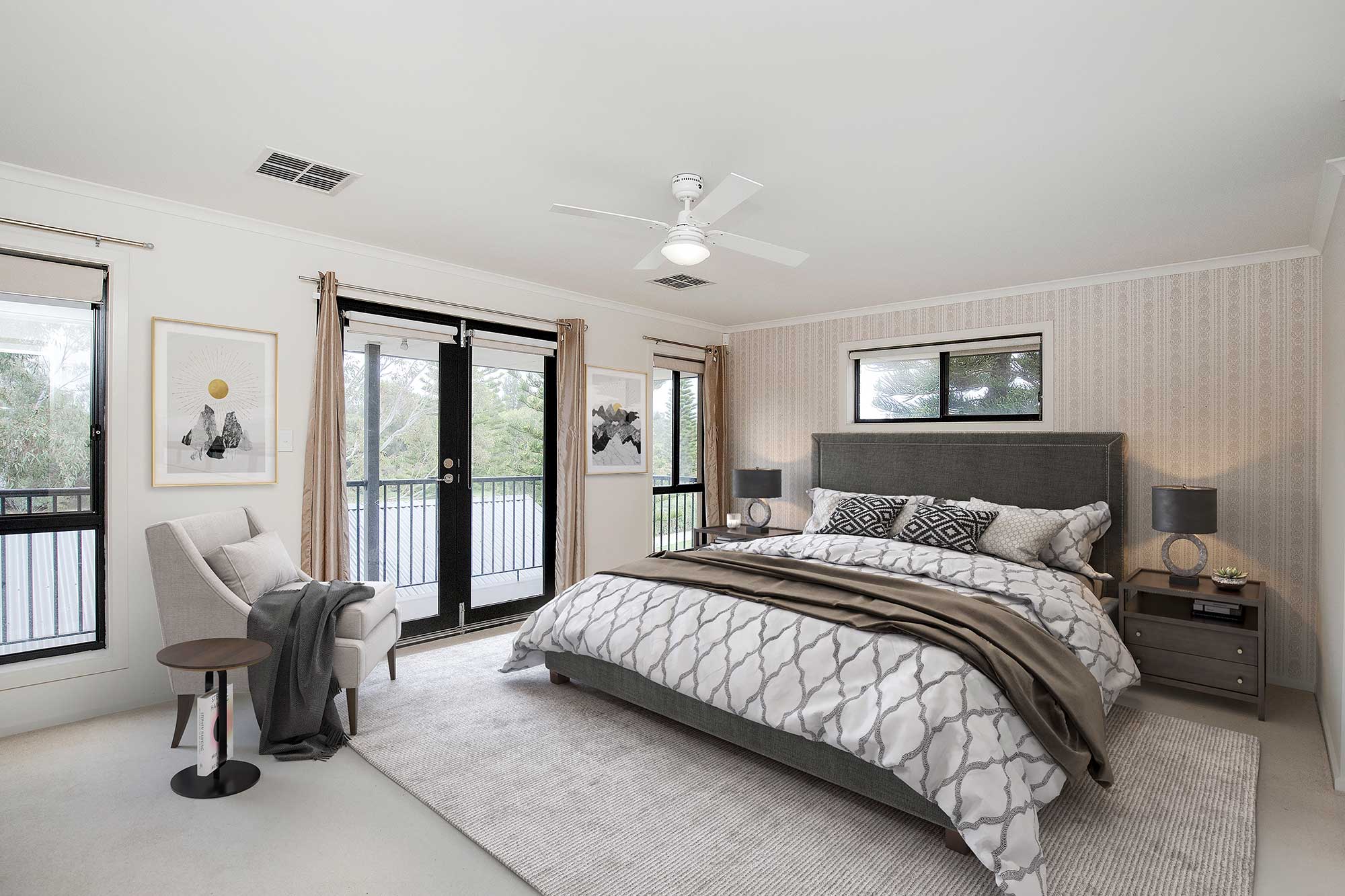 Virtual Home Staging For Real Estate - Bedroom After